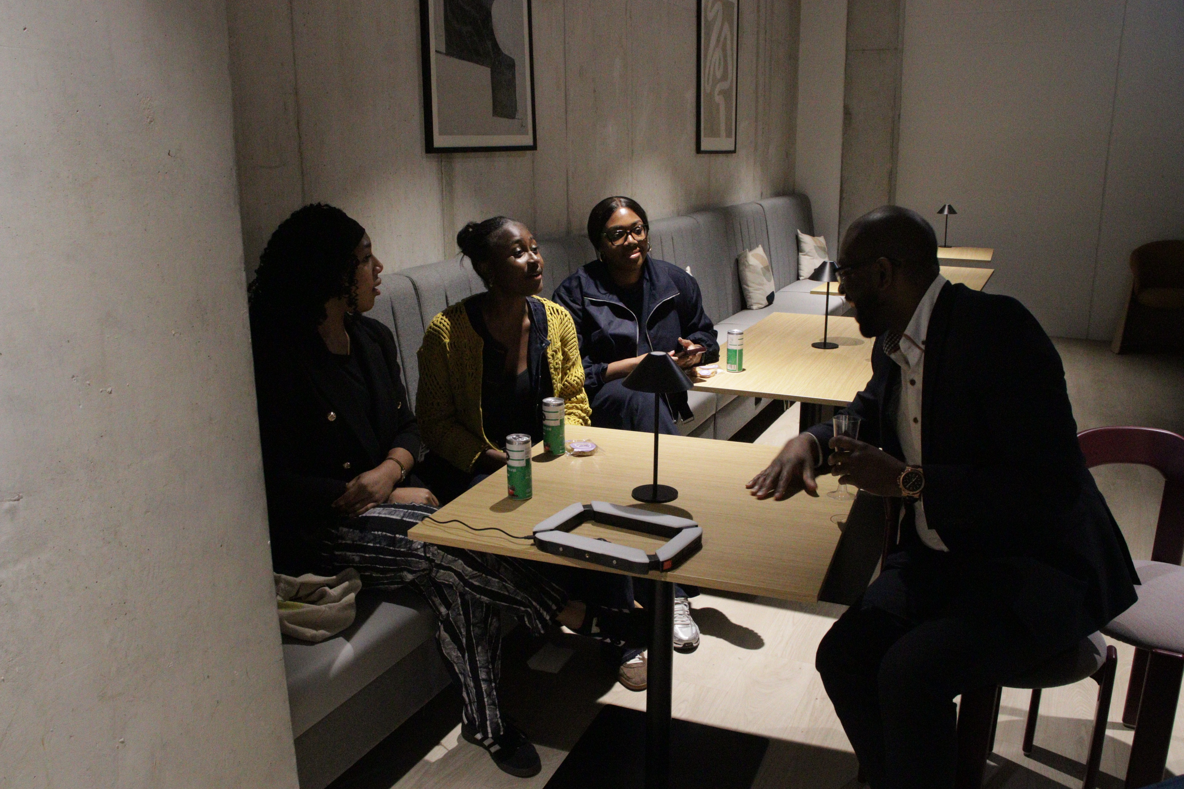 IJGB Connect networking evening — community members in conversation at a London venue