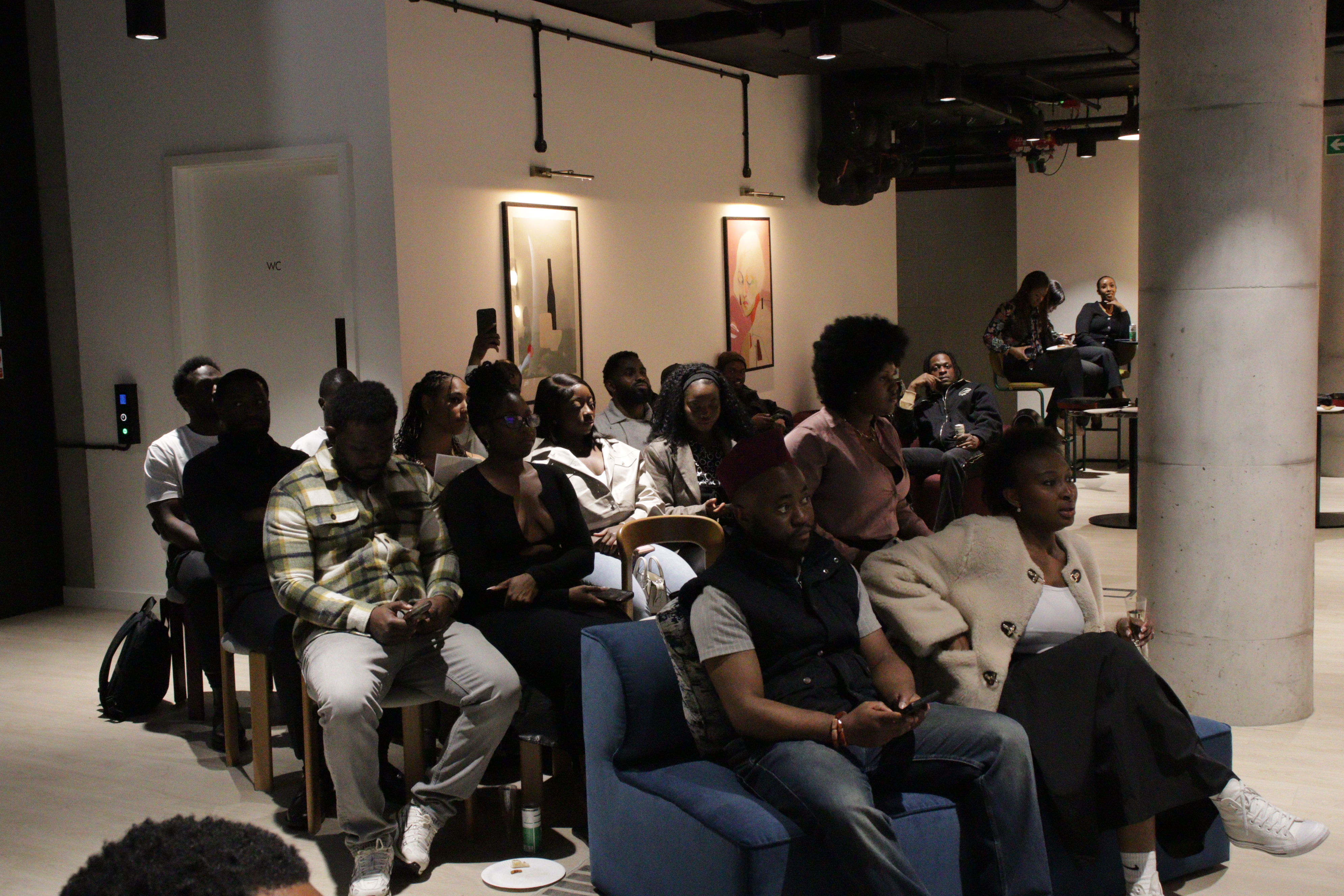 IJGB Connect community event — audience gathered at a networking evening in London